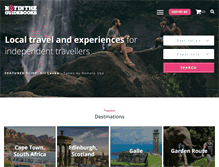 Tablet Screenshot of notintheguidebooks.com